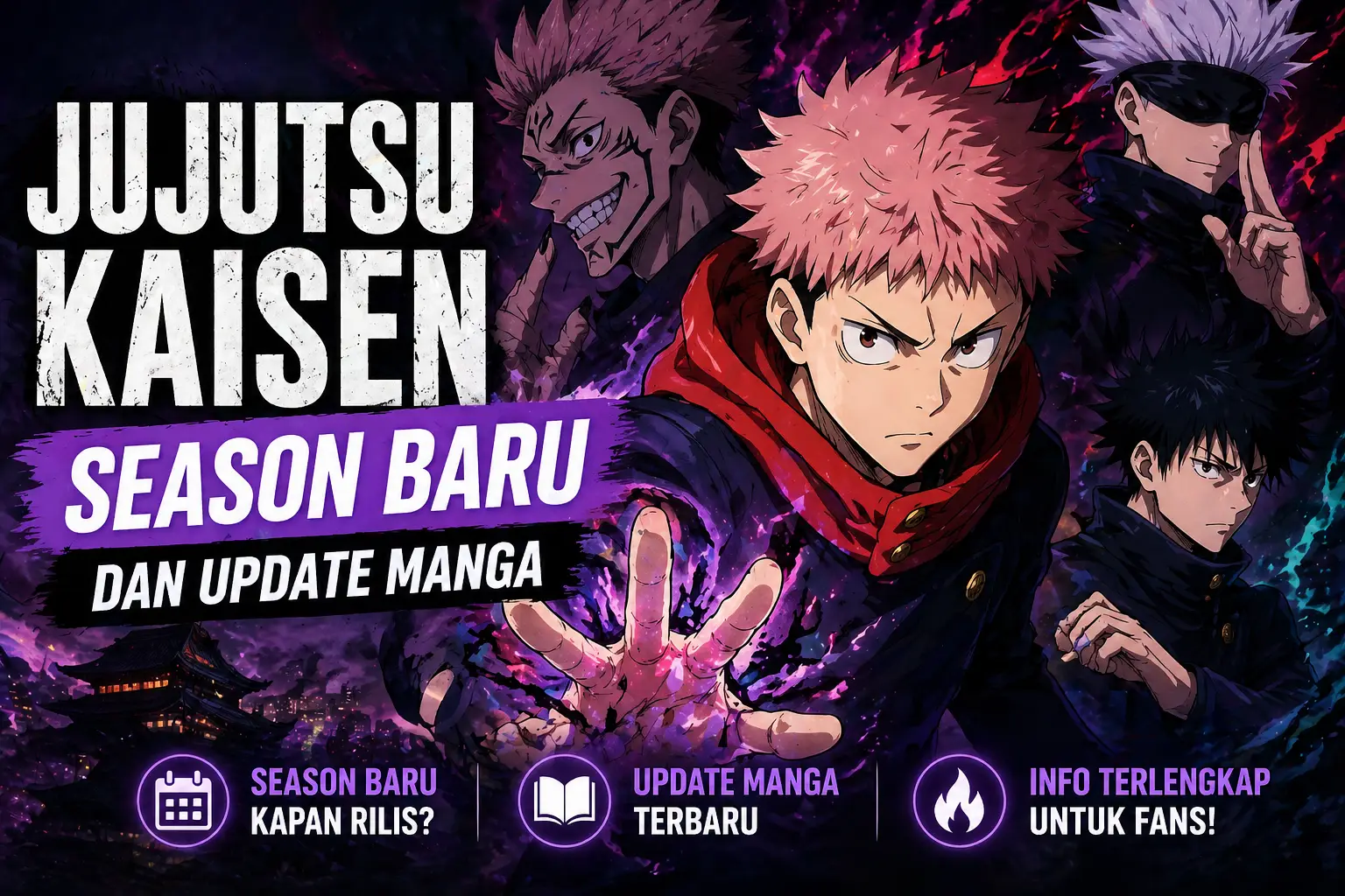 Jujutsu Kaisen season terbaru